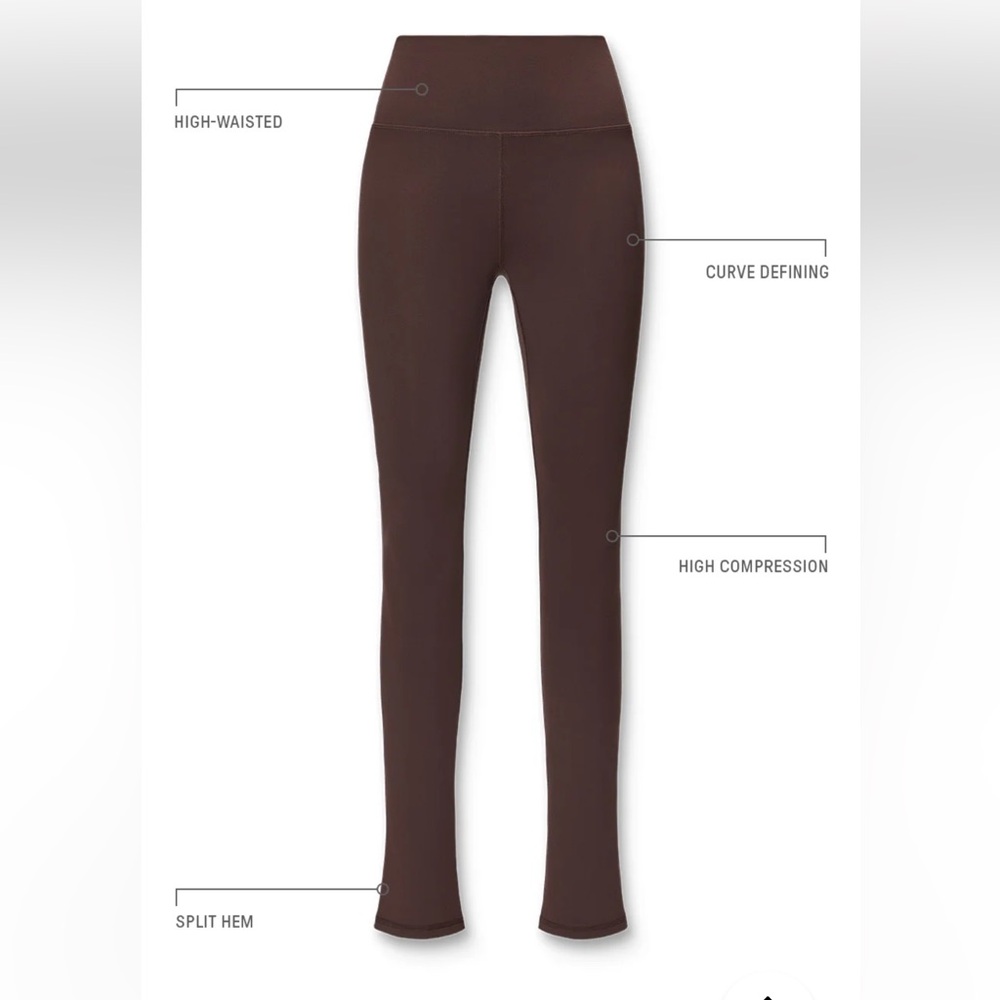 Fabletics Define PowerHold Split Hem Legging - Bl… - image 5